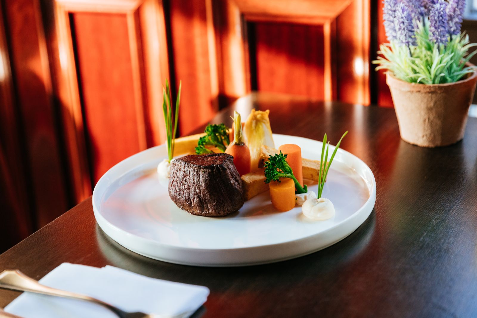 Culinair verwenarrangement